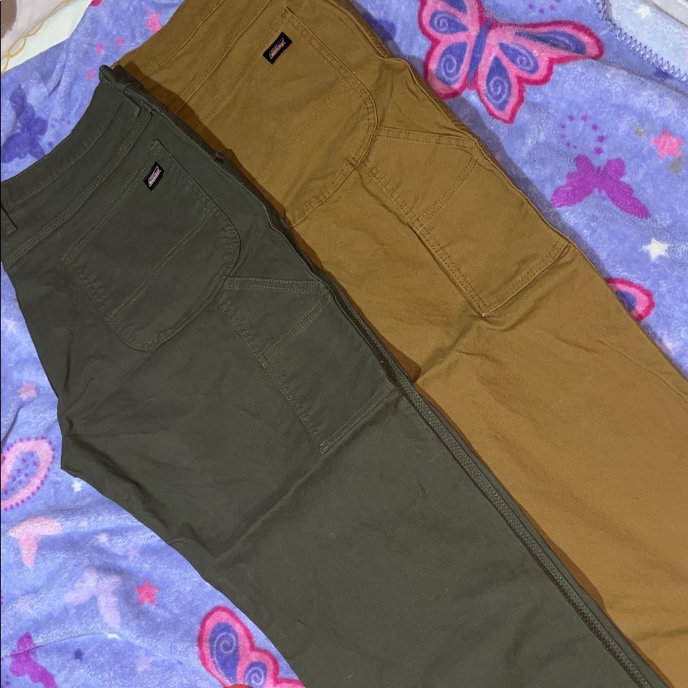 Dickies Men's Canvas Carpenter jeans (2 pair)
